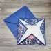 Cheap Navy Blue and White Laser Cut Wedding Invitations
